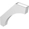 Ekena Millwork 4-in. W x 28-in. D x 32-in. H Imperial Architectural Grade PVC Knee Brace BRCP04X28X32IMP - alternate 2